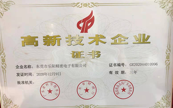 东莞市乐阳精密电子有限公司